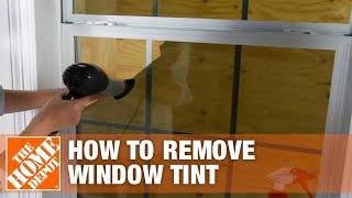 How to Remove Window Tint | The Home Depot