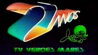 Vinheta de 21 Anos da TV Verdes Mares de 1991