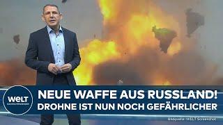 PUTINS KRIEG: Neue Drohne ist noch gefährlicher! Russland hat Irans Waffe weiterentwickelt