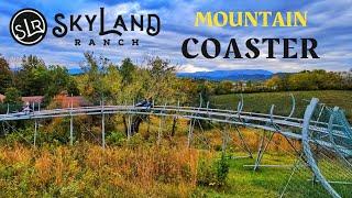 Skyland Ranch Mountain Coaster Tour | Skyland Ranch Wild Stallion Mountain Coaster TN #pigeonforge