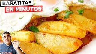 Las PATATAS al AJILLO de la ABUELA La RECETA de PUEBLO con huevos (fácil y económica) PAPAS