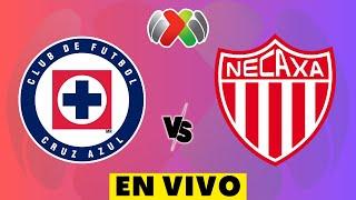 CRUZ AZUL VS NECAXA EN VIVO - LIGA MX APERTURA 2024 - JORNADA 11 -  DONDE VER EN VIVO