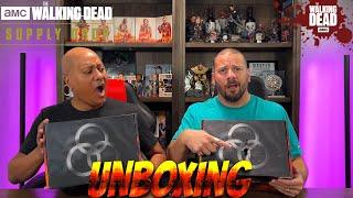 THE FINAL AMC The Walking Dead Supply Drop Box UNBOXING!! | Final Box Edition