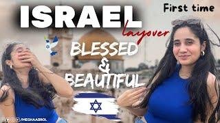 ISRAEL First Impressions ( Day 1 in Tel Aviv ) Israel international Layover | Megha Abrol Vlogs