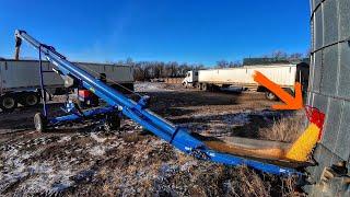 This was making me Nervous. Hauling Corn