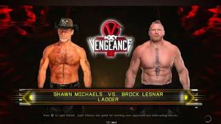 BROCK LESNAR VS SHAWN MICHAELS WWE