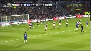 AMAZING CHELSEA GOAL - Andre Schurrle goal vs Burnley & Fabregas assist (HD) (ENGLISH COMMENTARY)