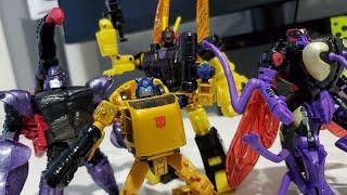 Transformers Legacy - Buzzworthy Bumblebee Creatures Collide 4 Pack