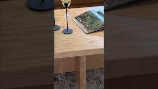 HOMARY l Modern Wood Coffee Table