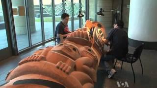 Totem Pole Art Preserves Native American Culture