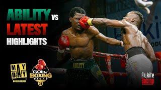 FULL HIGHLIGHTS | EMMANUEL 'ABILITY' ABIMBOLA VS AZEEZ 'LATEST' ABAYOMI | GOTV BOXING NIGHT 31