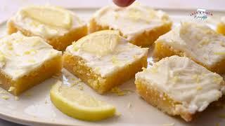 how to make the best lemon bars! they melt in your mouth 