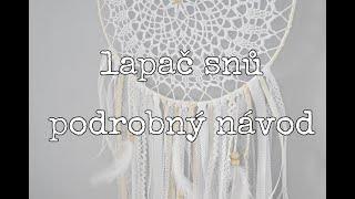 Lapač snů - podrobný návod krok za krokem