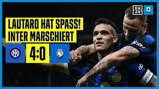 Lautaro Martinez mit überragender Leistung: Inter Mailand - Atalanta | Serie A | DAZN Highlights