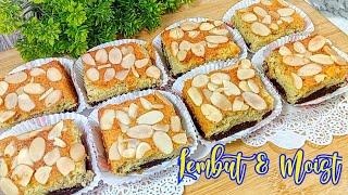 Bolu Lapis Pisang Coklat 1 Telur SUPER EMPUK dan LEMBUT ANTI SERET