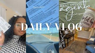 Vlog: Day in the Life | Having a Dual Career | Real Estate Agent with a 9-5 + Meeting my Broker