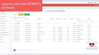 Aplikasi klinik dan apotek - Laporan Data Stok Obat