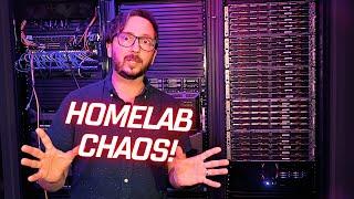 Homelab Chaos! Home Server Organization and Cleaning Challenges