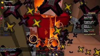 За ОБЗЫВАНИЯ и БОМБЕЖКУ - ПРОСТИТЕ! ВЕСЁЛЫЙ КИТ [Hypixel Sky Wars Minecraft]