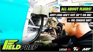 FIELD PREP EP10- Changing the oil on a dry sump Corvette