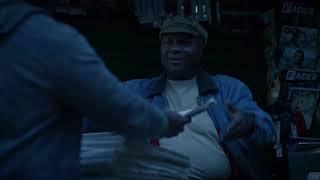 Watchmen HBO Kiosk (The Wire  reference) Robert Wisdom, Clay Davis e2s1