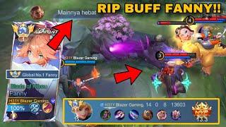 BLAZER TOP GLOBAL 1 FANNY SOLO RANK!! HARD CARRY TEAM!! - Mobile Legends