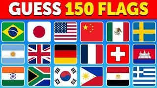 Guess the Country by the Flag Quiz  - 150 Flags In 5 Seconds