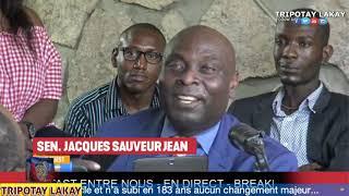 Senatè Jacques Sauveur Jean avili Reginal Boulos ak Prezidan Jovenel Moise