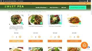 Sweet Pea Plant Based Kitchen: How to Place Your Order