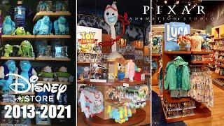 Pixar at the Disney Store Through the Years | 2013-2021 (Monsters University-Luca)—Good Memories!