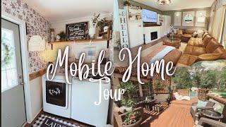 NEW UPDATED MOBILE HOME TOUR 2024 | 2008 mobile home tour |