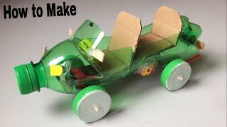 How to Make a Car Out of Plastic Bottle - Amazing idea - Tutorial