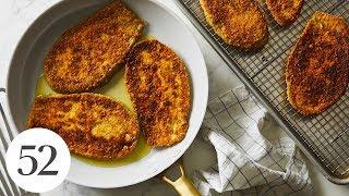 Breaded Eggplant Cutlets