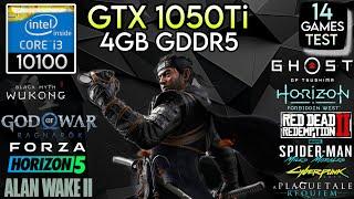 GTX 1050 Ti + I3 10100 & 32GB Ram - Test In 14 Games !