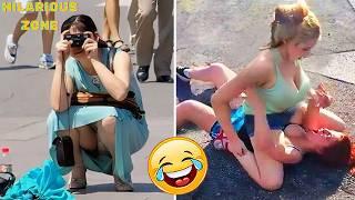 Funny & Hilarious People Life  #49 | TRY NOT TO LAUGH  | Instant Regret Fails Compilation 2024