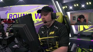 Sen Curry reacting to NAVI Ardiis perfect 3K clutch against Team Vitality