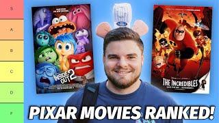 All 28 Pixar Movies Ranked w/ Inside Out 2! (TIER LIST)