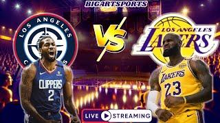 Lakers vs Clippers LIVE NBA game  #nba #lakers #clippers