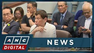 Pimentel on criticisms of Duterte spotlight in Senate probe: I took advantage of his presence | ANC