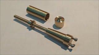 Machining Brass Components For a Miniature 1800's Shaper