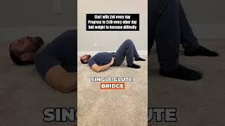 Top 5 Gluteal Tendonitis/Tendinopathy Rehab Exercises (Late-Stage) #shorts