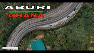 Best View of Aburi Ghana , Cinematic footage.