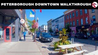 Peterborough Downtown Walkthrough || Canada's City Tour ||