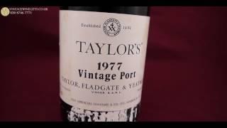 1977 Taylor's Fladgate Vintage Port