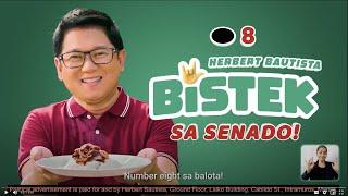 POLITICAL AD: HERBERT "BISTEK" BAUTISTA (30s TVC)