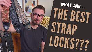 WHAT ARE THE BEST GUITAR STRAP LOCKS??? - Fender // Dunlop // Schaller