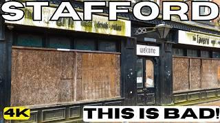 England STAFFORD This is BAD Ghost Town STAFFORDSHIRE United Kindom UK 4K