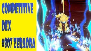 Competitive Dex #807 Zeraora - Competitive Analysis and Moveset Guide