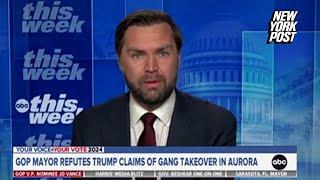 JD Vance rips ABC’s Martha Raddatz as she tries to downplay Venezuelan gang takeover in Colorado