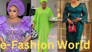 New Owambe Asoebi Dress Designs | Most Latest Lace, Velvet And Ankara styles For Owambe